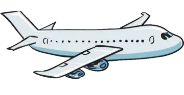 an airplane flying in the sky