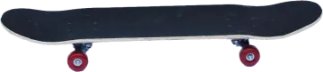 a skateboard with wheels on it