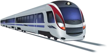 a train is shown in this image