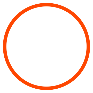 a brown circle on a white background