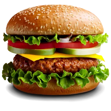 a hamburger with cheese, tomato and lete on it