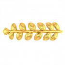 a gold leaf pin