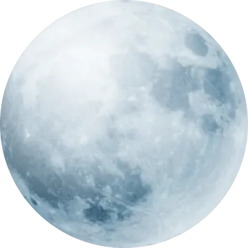 a full moon with clouds in the sky
