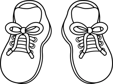 a pair of shoes with bows on them