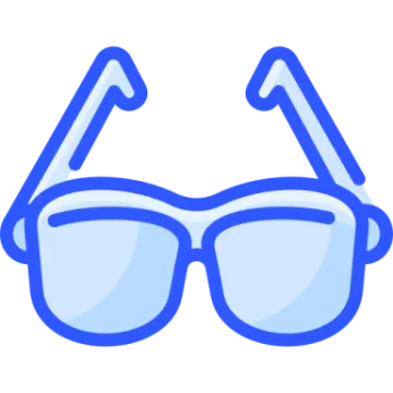 a pair of glasses