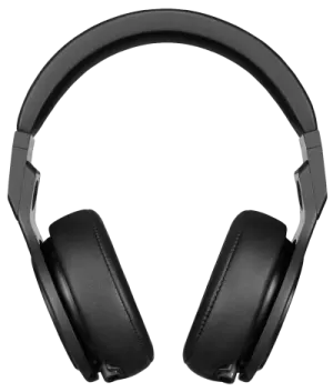 a pair of headphones on a white background