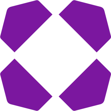 an image of a purple and white diamond