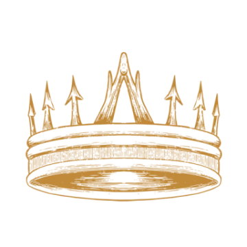 a crown on a white background
