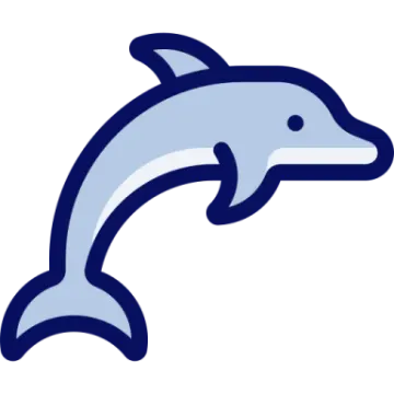 a dolphin jumping out of the water