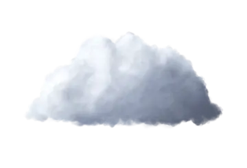 a cloud on a white background