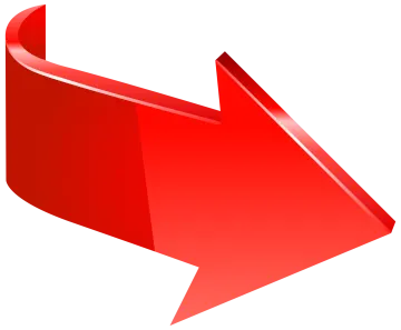 a red arrow icon on a white background