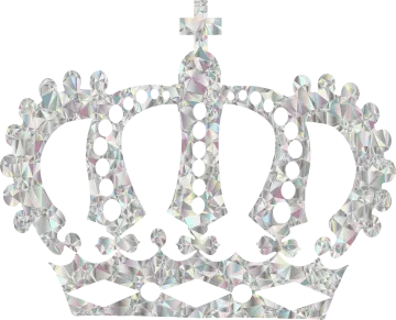 a crown made out of diamonds