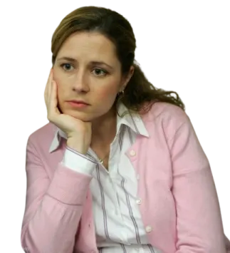 a woman in a pink jacket and white shirt
