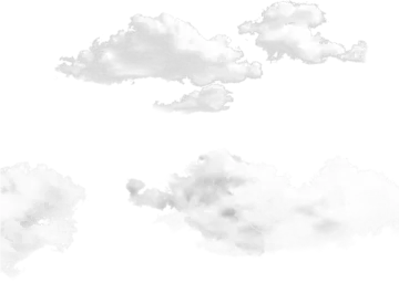 white clouds on a white background