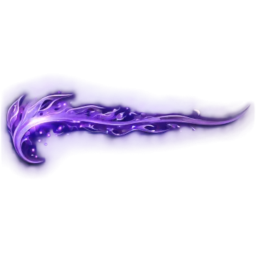 a purple tattoo design on a white background