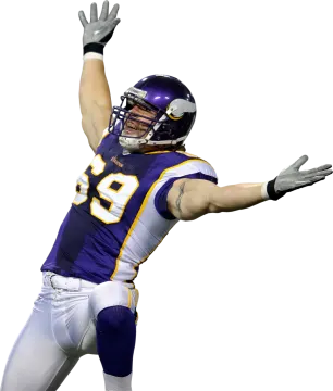 a man in a football uniform throwing a ball