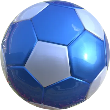 a soccer ball on a white background