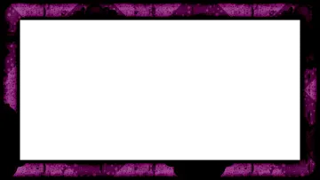 a purple frame with a white background