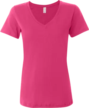 ladies's v - neck t - shirt