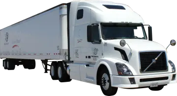 the truck is white