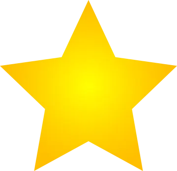 a yellow star