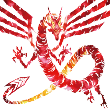 an image of a red and yellow bird