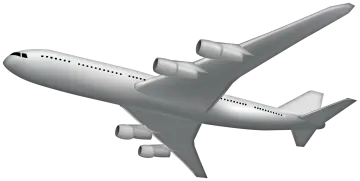 an airplane flying in the sky