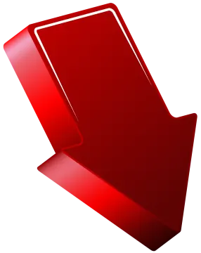a red folder with a white background