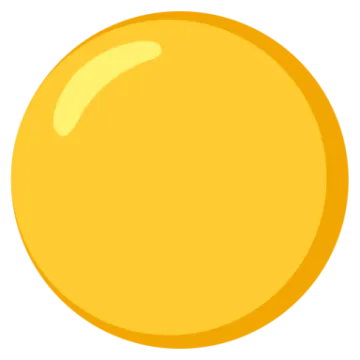 a yellow balloon