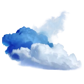 a cloud in the sky