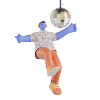 a figure of a man with a ball in his hand
