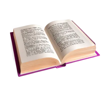 an open book with music notes on it
