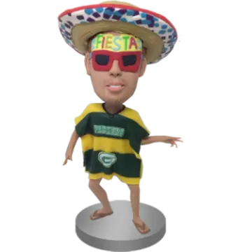 a cartoon character in a sombre hat and sunglasses