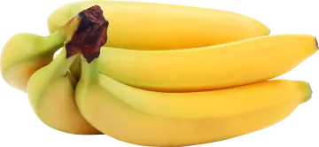 a bunch of bananas on a white background