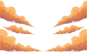 a set of clouds in the sky