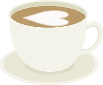 a cup of coffee