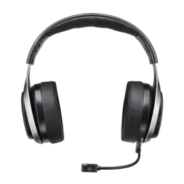 a pair of headphones on a white background