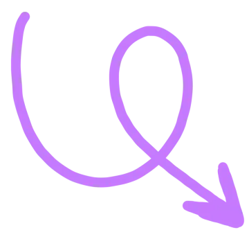 the letter q with an arrow pointing up