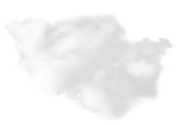 a cloud in the shape of a heart
