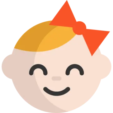 a boy with a bow on his head