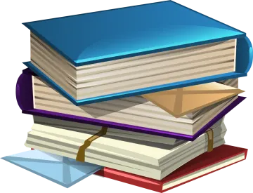stack of books clipart