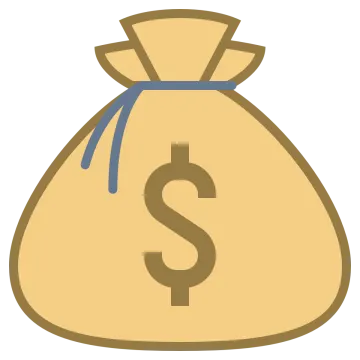 a bag of money