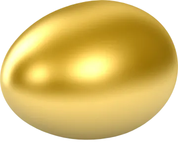 an image of a golden sphere