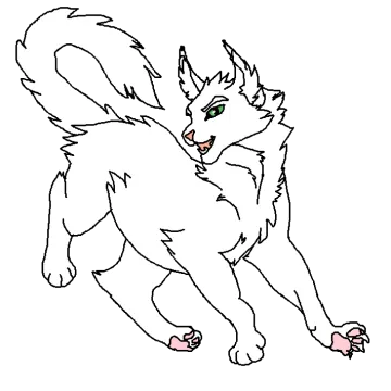 a black and white drawing of a cat