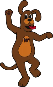 a cartoon bear dancing