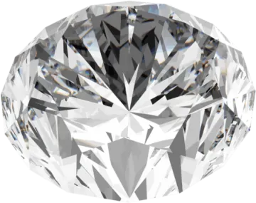 a diamond on a white background