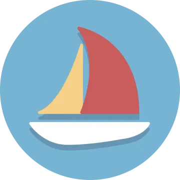 a sail in a circle