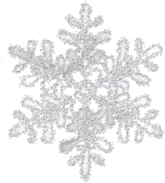 a pile of silver glitter snowflakes