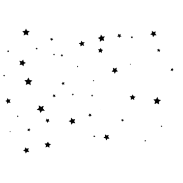a black and white image of stars