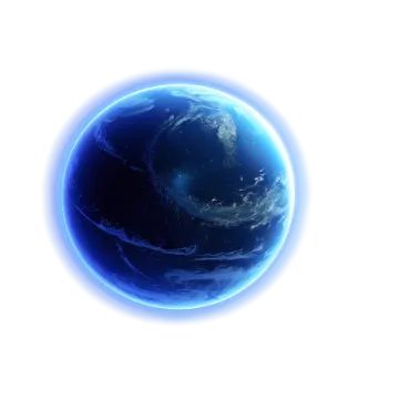 an image of the earth from space
